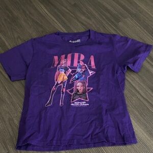 Purple K-Pop Graphic Kids Tee - Mira Demon Hunters